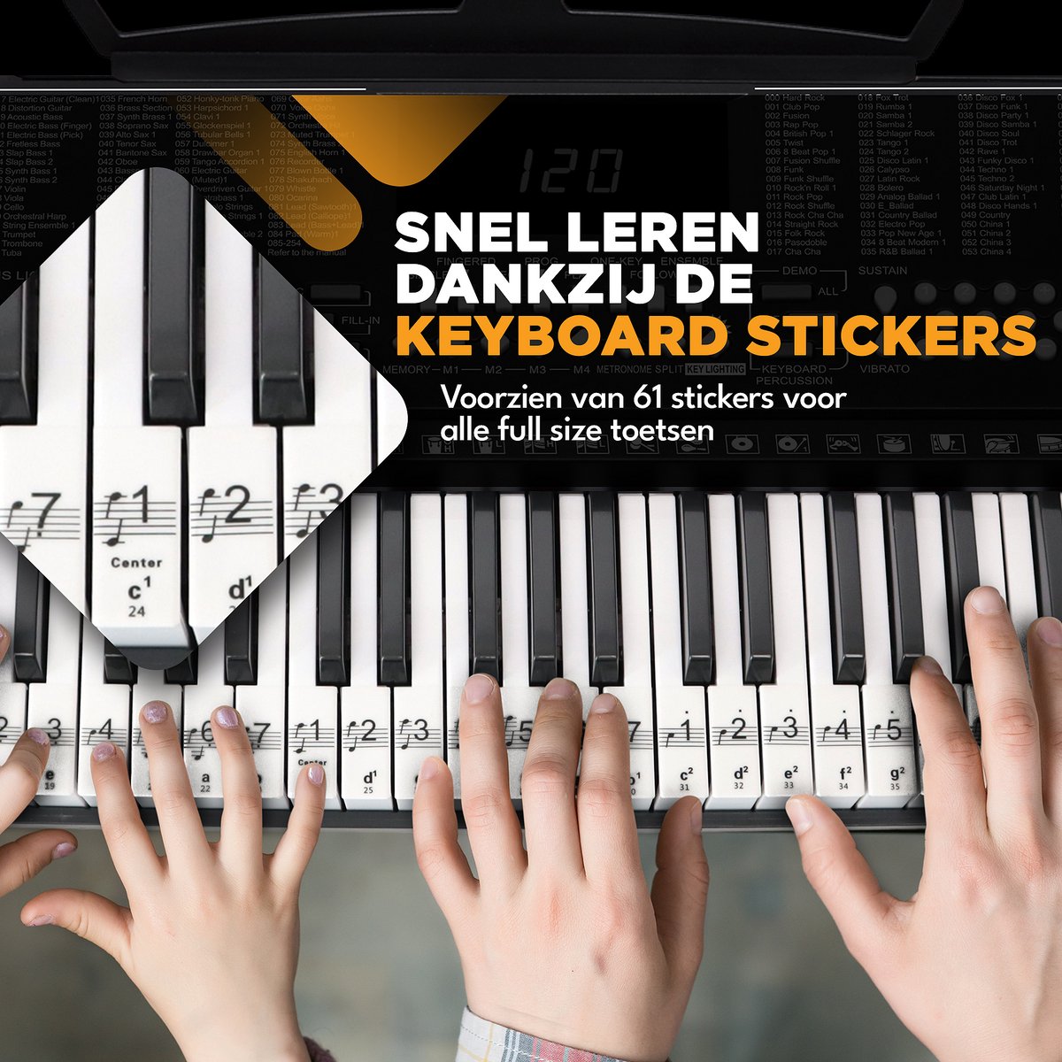Finesse Keyboard Piano 61 Keys Digital Elektrische Piano