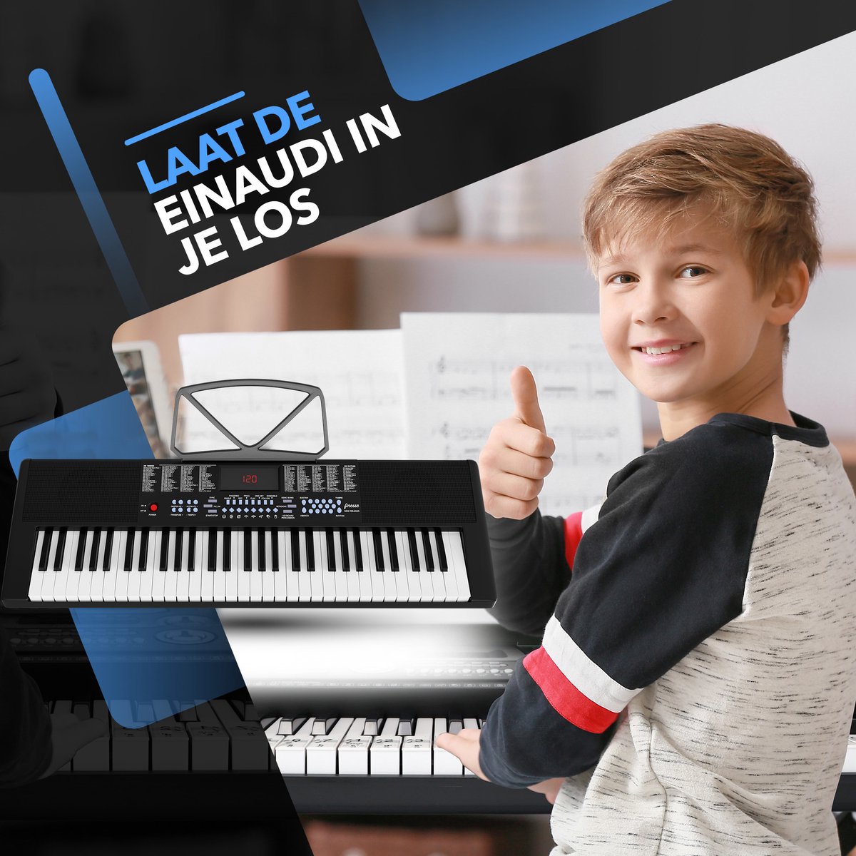 Finesse Keyboard Piano 61 Keys Digital