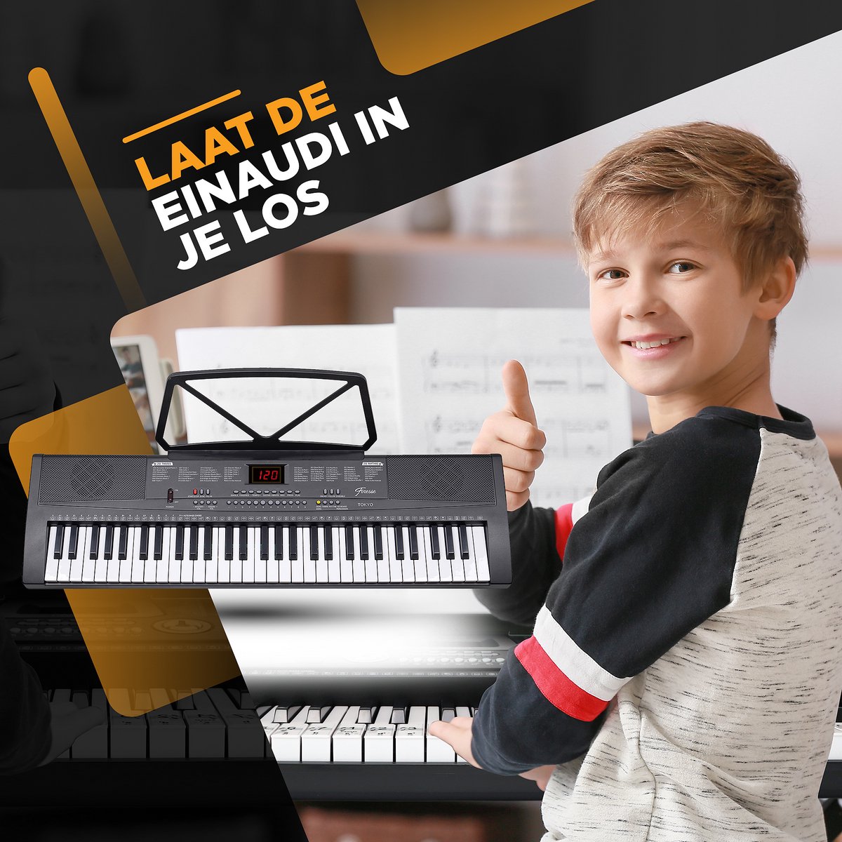 Finesse Keyboard Piano 61 Keys digitale piano