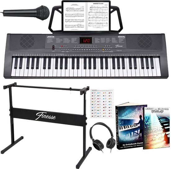 Finesse Keyboard Piano 61 Keys digitale piano