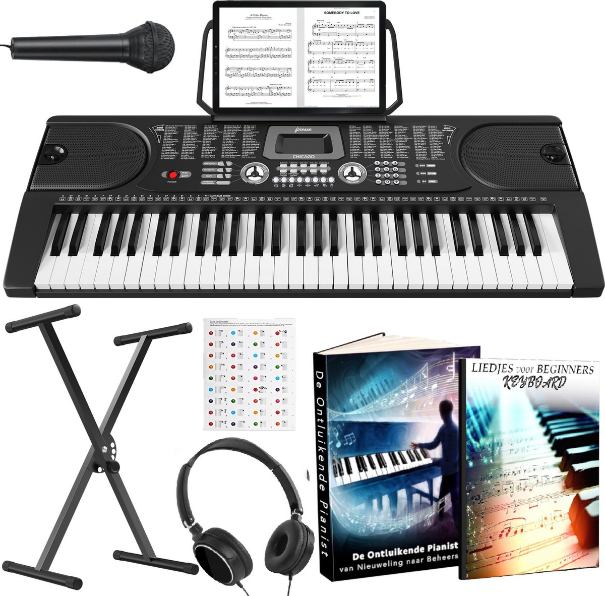 Finesse Keyboard Piano 61 Keys
