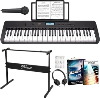 Finesse Keyboard Piano 61 Keys MIDI