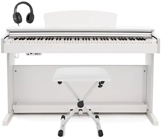 De Gear4music DP-10X Digitale Piano, Wit in één oogopslag