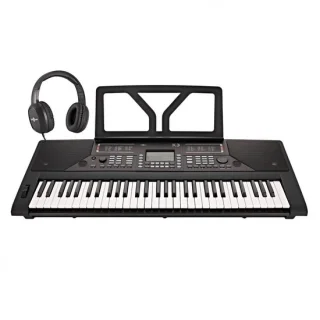 Gear4music K3 61-toets keyboard + hoofdtelefoonset