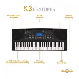 Gear4music K3 61-toets keyboard