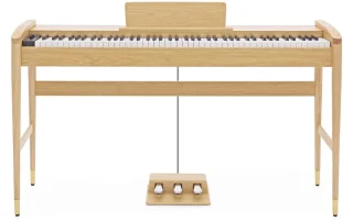 Gear4music Keynote Contemporary Digitale Piano, Licht Eiken
