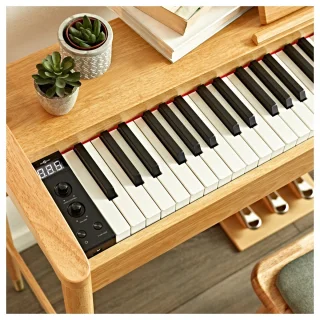 Gear4music Keynote Contemporary Digitale Piano, Licht Eiken
