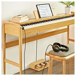 Gear4music Keynote Contemporary Digitale Piano, Licht Eiken
