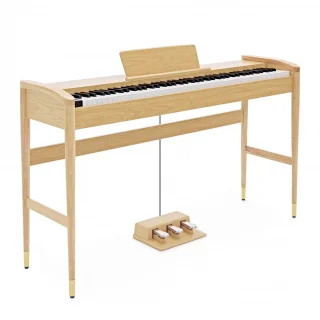 Gear4music Keynote Contemporary Digitale Piano, Licht Eiken