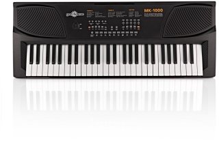 Wat vinden we goed aan de Gear4music MK-1000 54-toets draagbaar keyboard