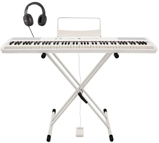 Gear4music SDP-2 Stagepiano Wit