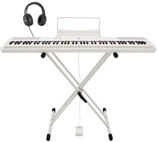 Gear4music SDP-2 Stagepiano Wit