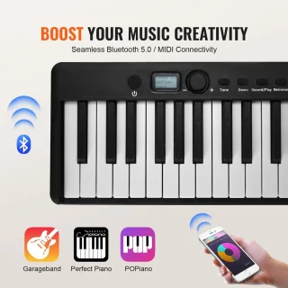 Wat vinden we goed aan de Genet7 Store - 88-Toetsen Opvouwbaar Piano Keyboard