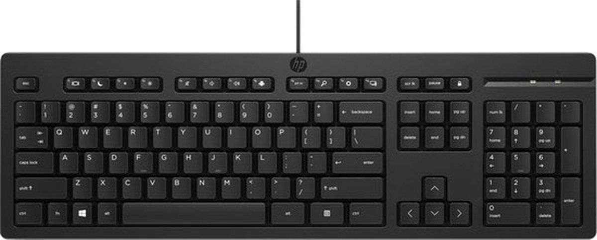 HP 125 USB-kabeltoetsenbord