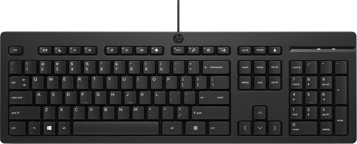 HP 125 USB-kabeltoetsenbord