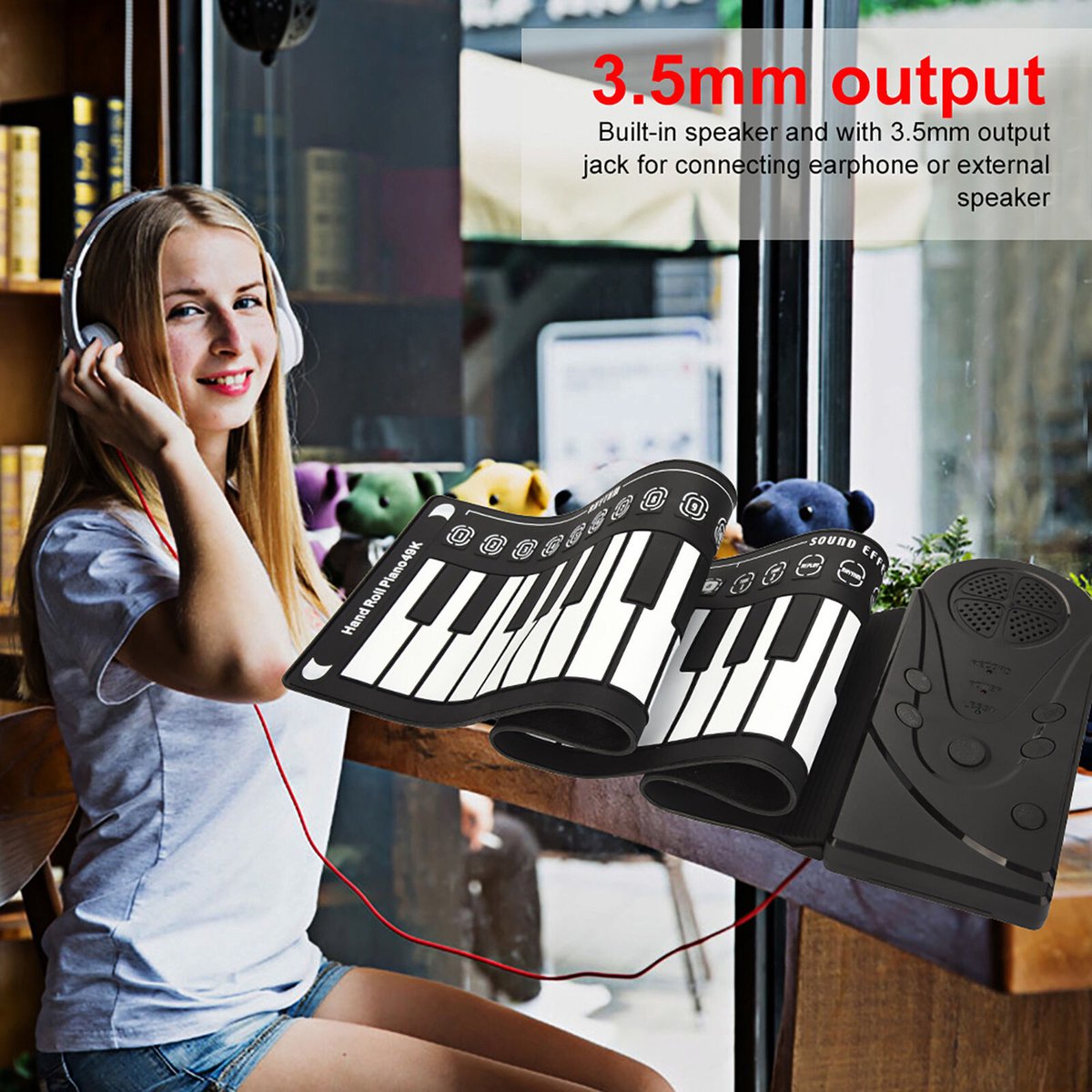 Jojoy Roll Up Piano Oprolbaar Keyboard CLAVIER