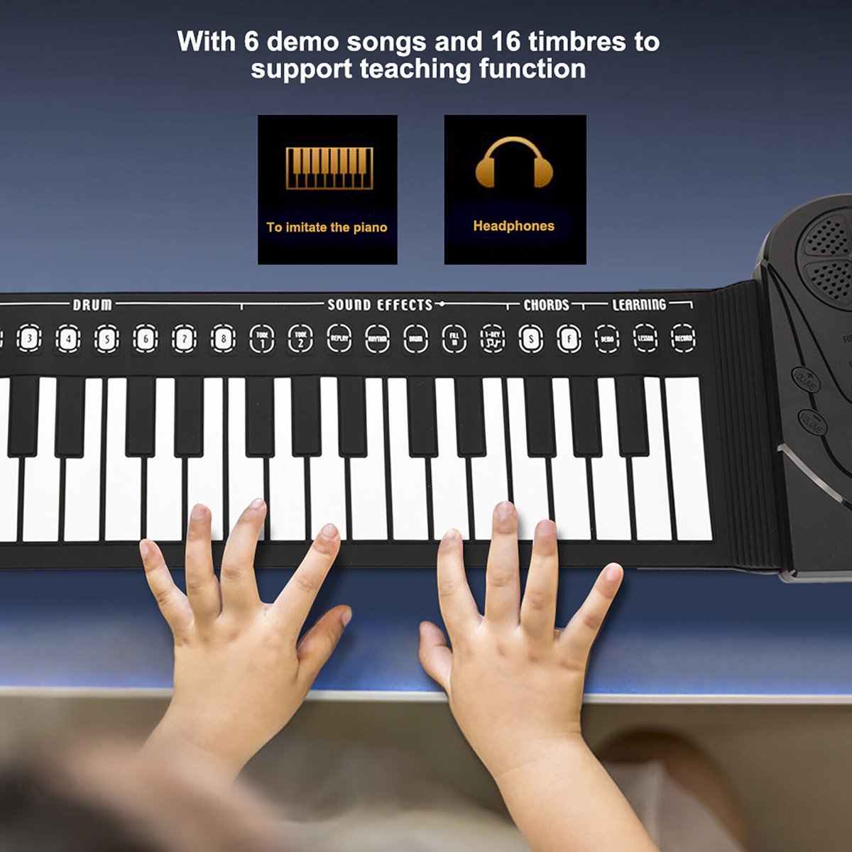 Jojoy Roll Up Piano Oprolbaar Keyboard CLAVIER