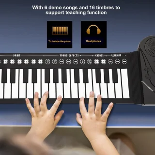 Jojoy Roll Up Piano Oprolbaar Keyboard CLAVIER