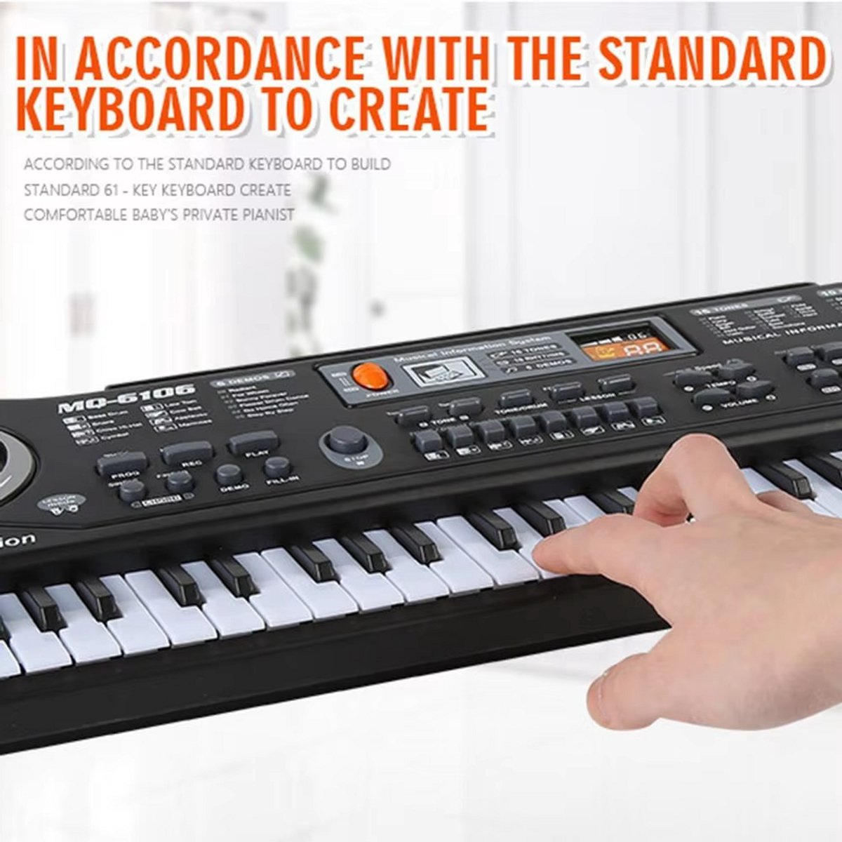 Keyboard Piano 61 Toetsen voor Kinderen