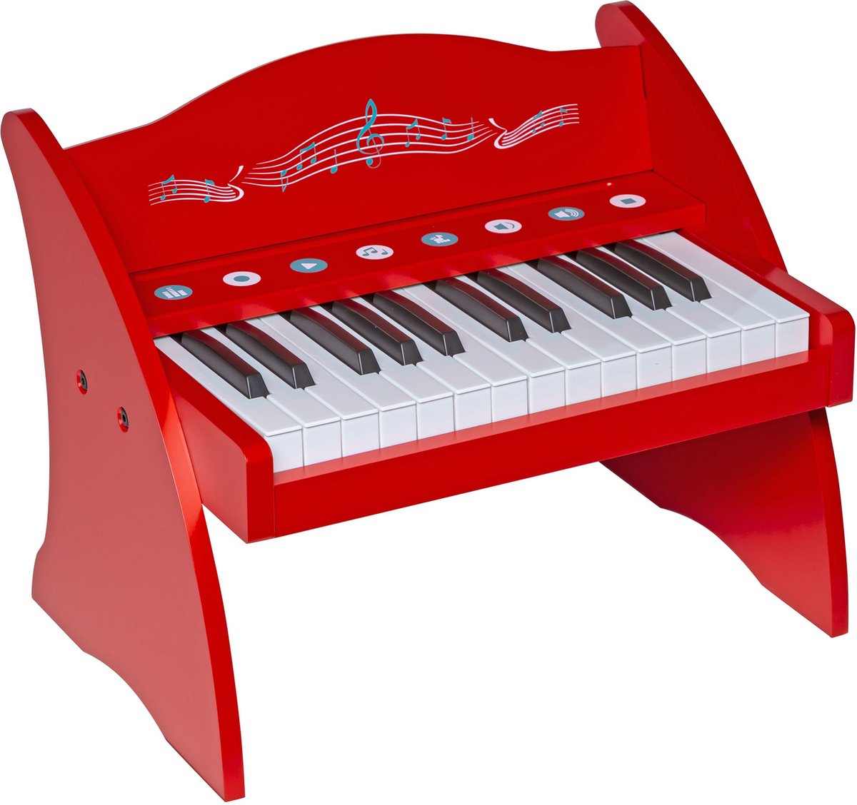 De keymaXX Kids Maxi Piano RD Keyboard in één oogopslag