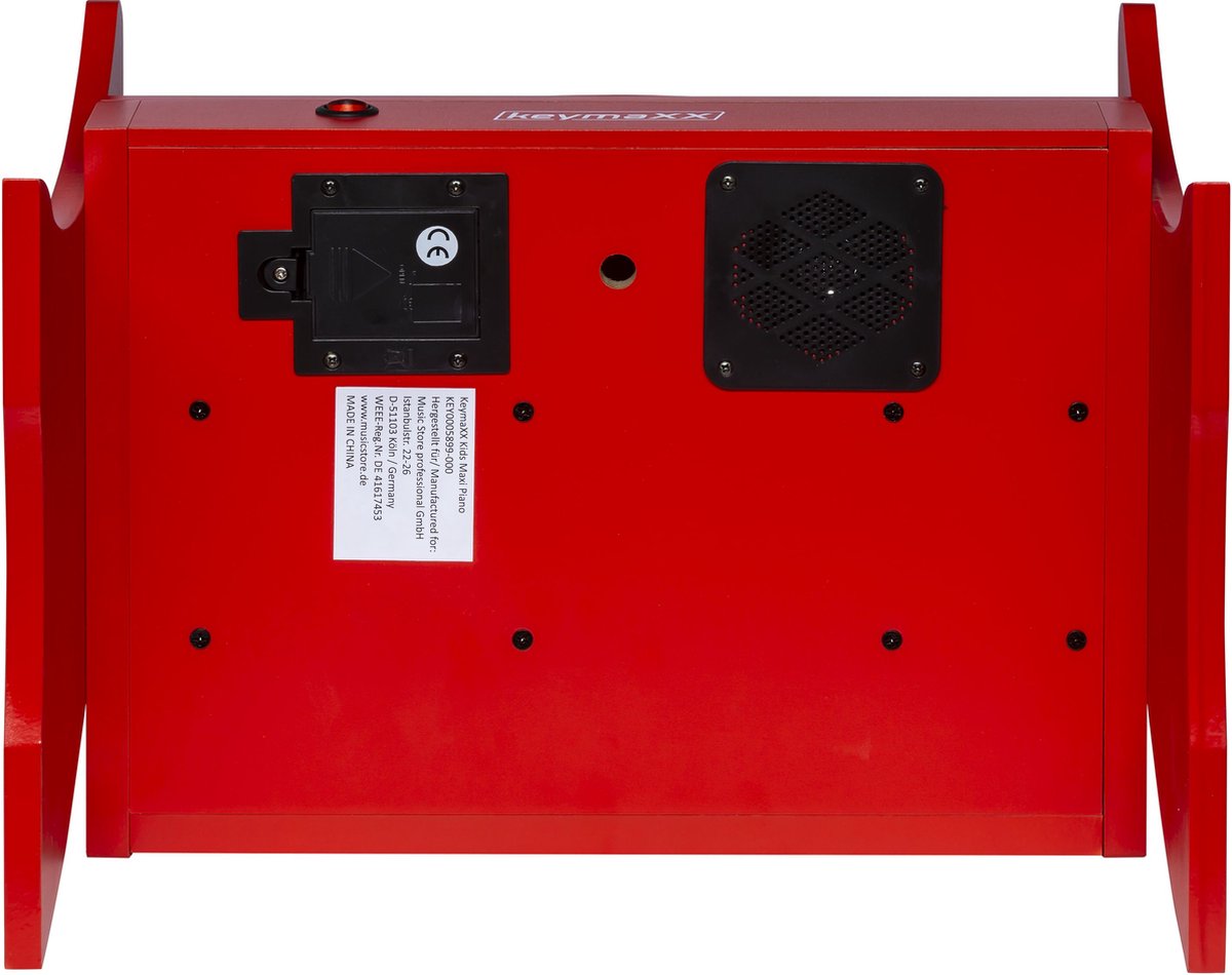 Wat vinden we goed aan de keymaXX Kids Maxi Piano RD Keyboard