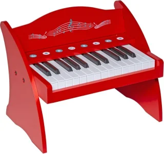 keymaXX Kids Maxi Piano RD Keyboard