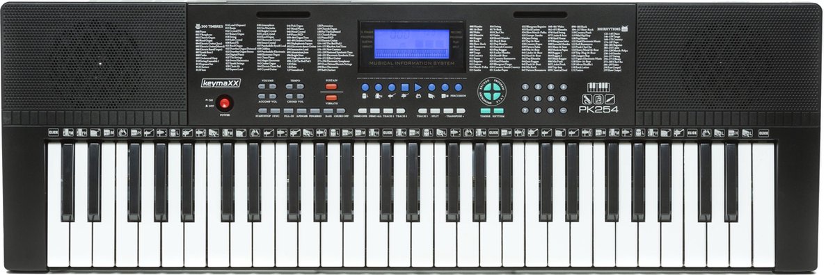 keymaXX PK-254 draagbaar toetsenbord zwart