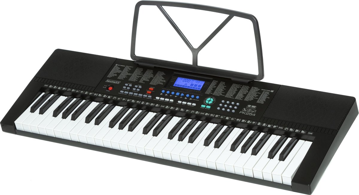 keymaXX PK-254 draagbaar toetsenbord zwart