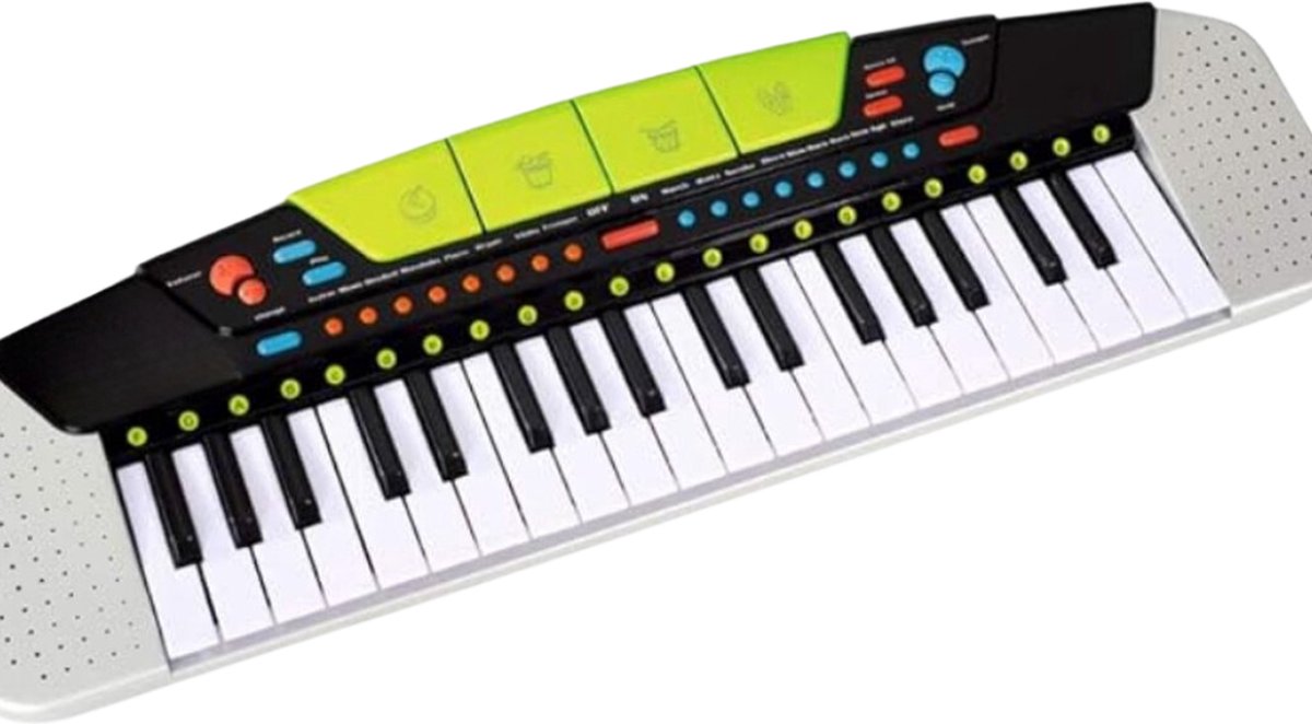 De Kinder Keyboard 37 Toetsen Meerkleurig in één oogopslag