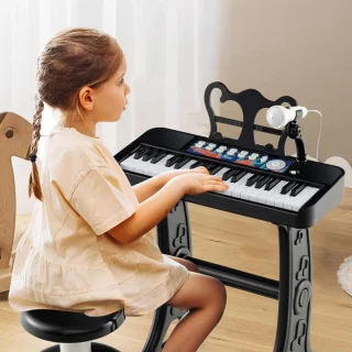 Kinder Piano Baby Keyboard Zwart