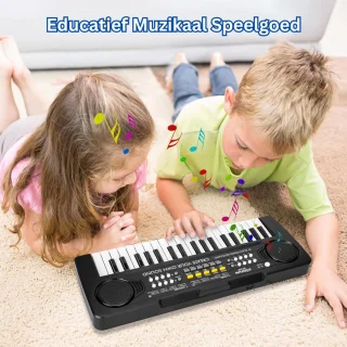 Kinder Piano Baby Keyboard Zwart