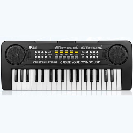 Kinder Piano Baby Keyboard Zwart
