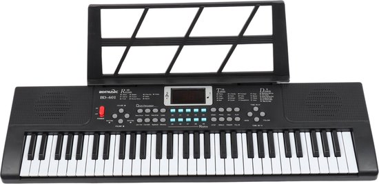 Kindvriendelijk Keyboard 61-Toetsen Met Microfoon 67,5 cm Breed review