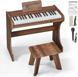 LEADZM kinderdigitale piano met 37 toetsen