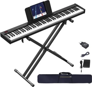 Luxe Keyboard Elektrische Piano 88 Semi-Gewogen Toetsen