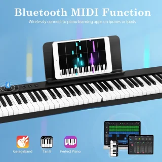 Lynly 88-toetsen opvouwbaar keyboard