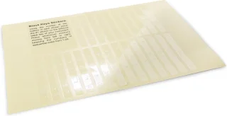 MAX KB-KEY Keyboardstickers voor 61-toetsen keyboards