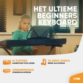 MAX KB15 Keyboard Piano 61 toetsen