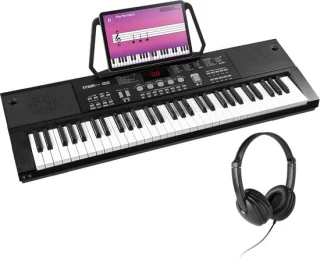 MAX KB15 keyboard piano set 61 toetsen voor beginners