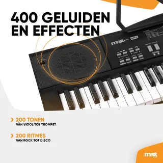 MAX KB15 Keyboard Set inclusief bankje en standaard