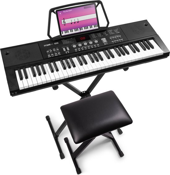 MAX KB15 Keyboard Set inclusief bankje en standaard review