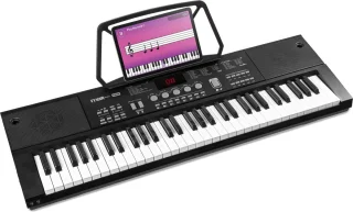 MAX KB15 Keyboard set inclusief koptelefoon en standaard