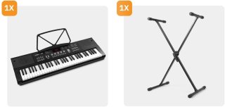 MAX KB15 Keyboardset met standaard