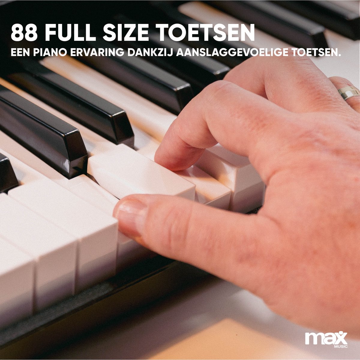 MAX KB6 digitale piano 88 toetsen