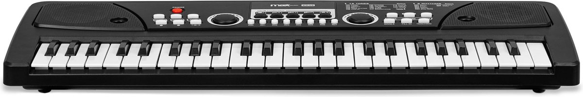 MAX KD49 Kinderpiano 49 toetsen Zwart