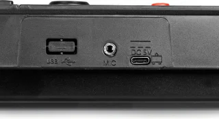 MAX KD49 Kinderpiano 49 toetsen Zwart