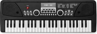 MAX KD49 Kinderpiano 49 toetsen Zwart