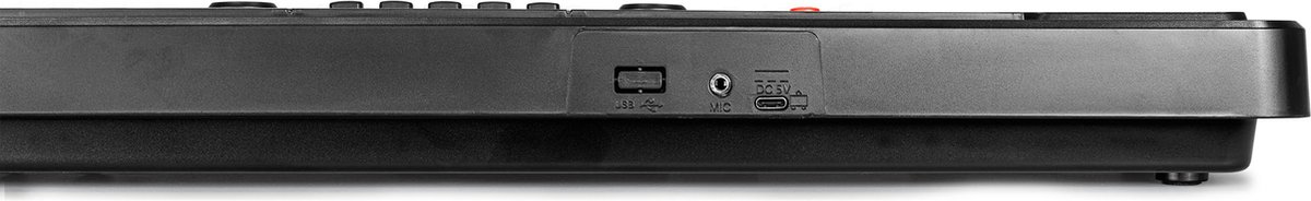 MAX KD49 Kinderpiano 49 toetsen Zwart