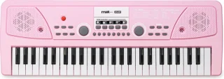 MAX KD49P Kinderpiano 49 Toetsen Roze