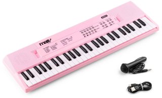 Wat vinden we goed aan de MAX KD54 Kinderkeyboard Roze